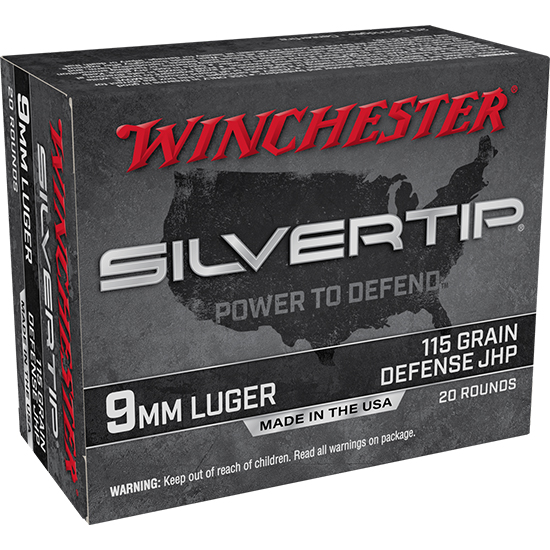 WIN SILVERTIP 9MM 115GR STHP 20/10 - Ammunition